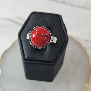 Fire Dot Adjustable Fashion Ring A41